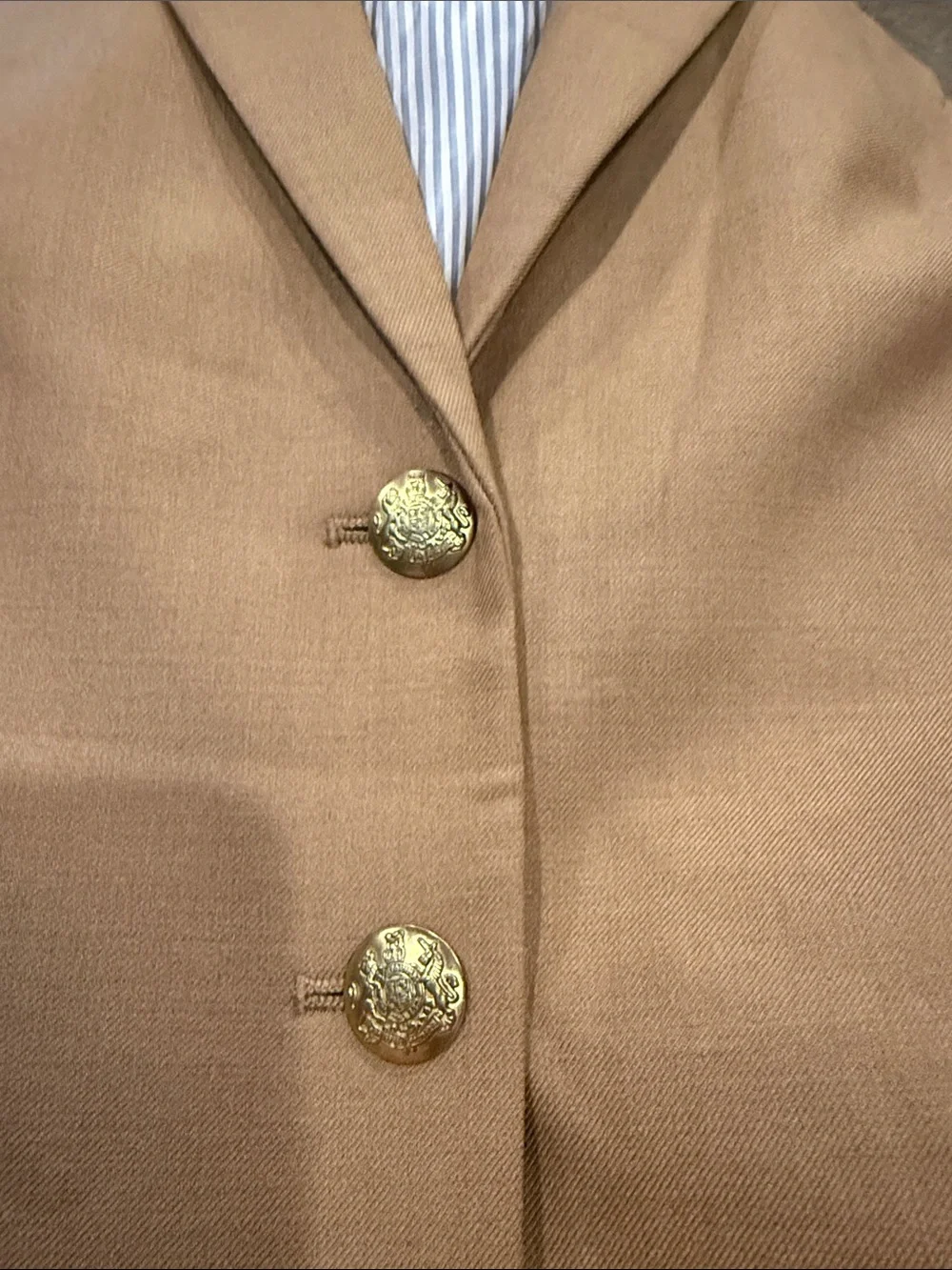 J. Crew Women's Tan Blazer Jacket